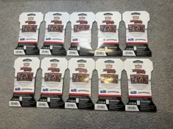 RARE Pokemon Scarlet and Violet Destined Rivals Sleeved Booster Pack Bundle 10X! - Image 2