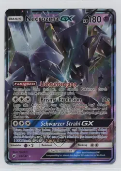 Necrozma GX German Pokemon Sun & Moon Burning Shadows #63 - Image 1