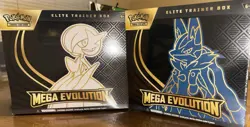 Pokemon Mega Evolution Elite Trainer Box ETB Set (Gardevoir & Lucario) - Image 1