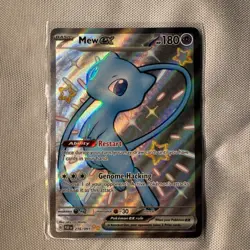 Pokemon TCG Mew EX 216/091 Paldean Fates Full Art Shiny Ultra Rare - PACK FRESH - Image 1