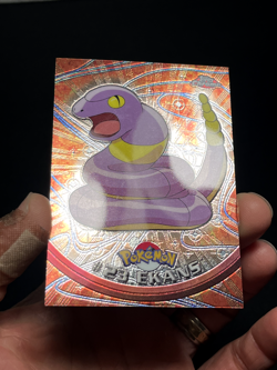 Topps Chrome Pokemon Seies 1 #23 Ekans LP - Image 2