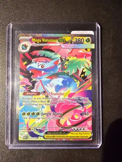 2025 pokemon mega evolutions all 3 mega venusaur ex. 003/132, 155/132, 177/132. - Image 1