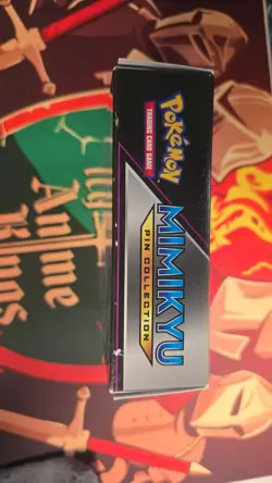 POKEMON 2017 SUN MOON MIMIKYU Pin Collection Box with XY Booster - Image 4