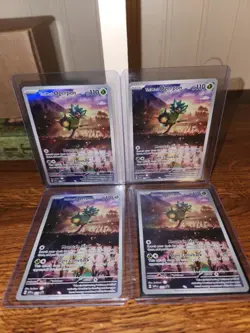 x4 2024 Pokemon Teal Mask Ogerpon Full Art Holo SV Promo #123 - Image 1