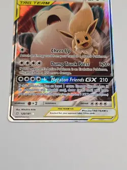 Pokemon Eevee & Snorlax GX 120/181 Sun and Moon Team Up Tag Team Edition - Image 5