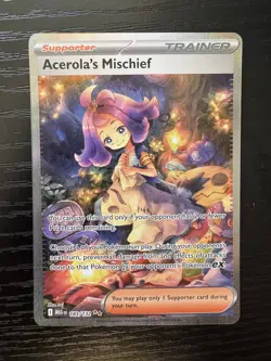Acerola’s Mischief Pokemon Mega Evolution 183/132 SIR PACK FRESH - Image 1