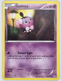 Gothita 55/124 Pokemon - Black and White Dragons Exalted MP - Image 1