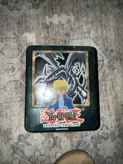 Yu-Gi-Oh! Vintage Empty Red Eyes Black Dragon Joey Metal Tin 2002 Original - Image 1