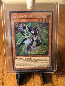 Yugioh ZS - Ascended Sage MP22-EN059 Prismatic Secret Rare 1st Edition - Image 1