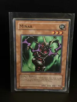 Minar - MRL-015 - Common - Unlimited Edition Magic Ruler Yu-Gi-Oh! Moderately Pl - Image 1