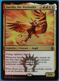 Aurelia, the Warleader FOIL Guild Kit: Boros NM CARD (504469) ABUGames - Image 1