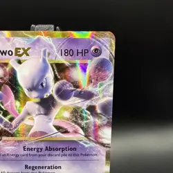 Pokemon Mewtwo EX TCG Holo Ultra Rare Card Evolutions 52/108 NM Condition - Image 3