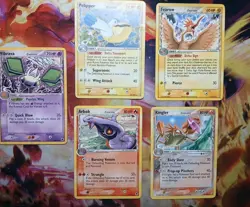 Pokemon Ex Delta Species Era Non Holo 4 Card Lot Mp - Image 1