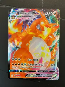 Pokemon Charizard VMAX Card - Darkness Ablaze 020/189 Holo Rare - Image 1