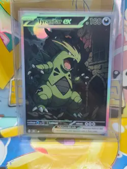 HandMade Per Order PokeTeamLegends Pokemon Card Holo PTL976 Tyranitar - Image 1