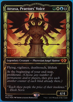 Atraxa, Praetors' Voice (33) FOIL Multiverse Legends NM CARD (504468) ABUGames - Image 1