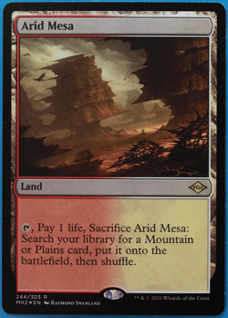 Arid Mesa FOIL Modern Horizons 2 NM Land Rare MAGIC CARD (ID# 504467) ABUGames - Image 1