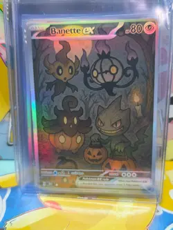 HandMade Per Order PokeTeamLegends Pokemon Card Holo PTL974 Banette Pumpkaboo - Image 1