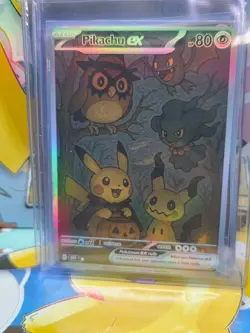 HandMade Per Order PokeTeamLegends Pokemon Card Holo PTL973 Pikachu Mimikyu - Image 1