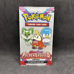 Pokemon TCG - x1 Paldea Evolved 3-Card Fun Pack - New/Sealed - Image 1