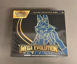 Pokemon Trading Card Game TCG Mega Evolution Elite Trainer Box ETB Lucario - Image 1