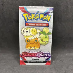 Pokemon TCG - x1 Scarlet & Violet Base 3-Card Fun Pack - New/Sealed - Image 1