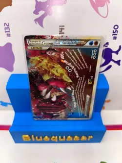 Kyogre & Groudon Legend 88/90 Bottom: Groudon Undaunted Holo Pokemon Card HP - Image 1