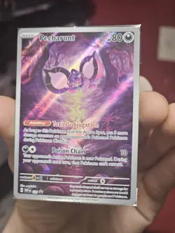 Pokemon Sealed Pecharunt 129 SV Scarlet Violet Promo Card Black Star Promo NM - Image 2