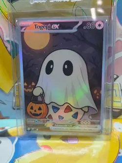 HandMade Per Order PokeTeamLegends Pokemon Card Holo PTL969 Halloween Togepi - Image 1