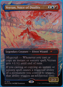 Veyran Voice of Duality (Secret Lair Promo) FOIL NM MTG CARD (504459) ABUGames - Image 1