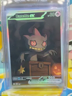 HandMade Per Order PokeTeamLegends Pokemon Card Holo PTL966 Banette - Image 1