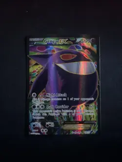 Pokemon Gengar EX Full Art Holo Ultra Rare Card XY-Phantom Forces 114/119 - Image 1