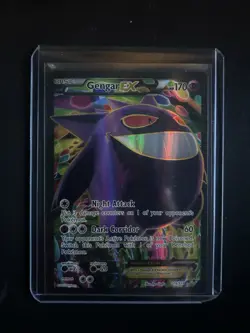 Pokemon Gengar EX Full Art Holo Ultra Rare Card XY-Phantom Forces 114/119 - Image 3
