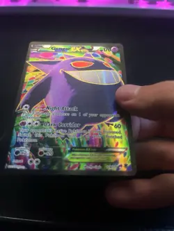 Pokemon Gengar EX Full Art Holo Ultra Rare Card XY-Phantom Forces 114/119 - Image 4