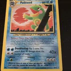 Politoed Pokemon Card 8/75 Holo Rare Great Condition - Image 2