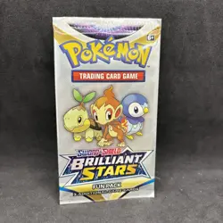 Pokemon TCG - x1 Brilliant Stars 3-Card Fun Pack - New/Sealed - Image 1