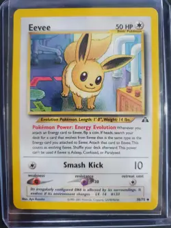 Eevee 38/75 - Neo Discovery Set - Pokemon Card - Excellent Condition - Image 1