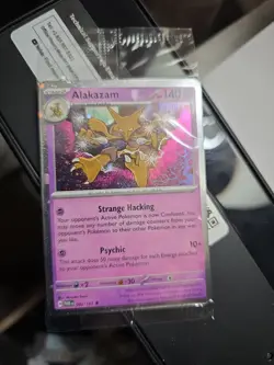 Alakazam Holo Pokemon TCG Card 082/167 Twilight Masquerade Promo - Image 1