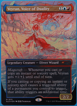 Veyran Voice of Duality (Secret Lair Promo) FOIL NM MTG CARD (504458) ABUGames - Image 1