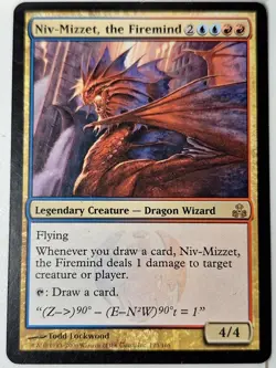 Niv-Mizzet, the Firemind - Dissension - Magic the Gathering MTG Nice! - Image 1