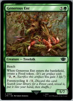 Generous Ent LTR 0169 - MTG - LTR: Tales of Middle-Earth Common - Image 1