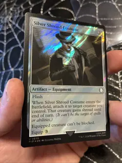 MTG Magic Surge Foil Silver Shroud Costume NM Unplayed Fallout - Image 4