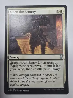 Open the Armory Commander Legends Regular Magic The Gathering Mtg - Image 1