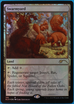 Swarmyard (Secret Lair Promo) FOIL NM MTG MAGIC CARD (504452) ABUGames - Image 1