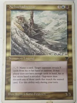 Nebuchadnezzar - Chronicles - Magic the Gathering MTG Nice! - Image 1