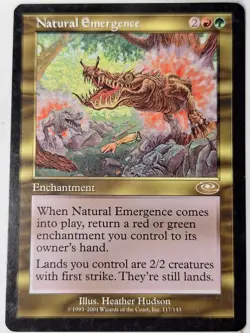 Natural Emergence - Planeshift - Magic the Gathering MTG Nice! - Image 1