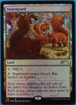 Swarmyard (Secret Lair Promo) FOIL NM MTG MAGIC CARD (504454) ABUGames - Image 1