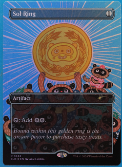 Sol Ring (Secret Lair 1833 Promo) FOIL NM MTG MAGIC CARD (504449) ABUGames - Image 1
