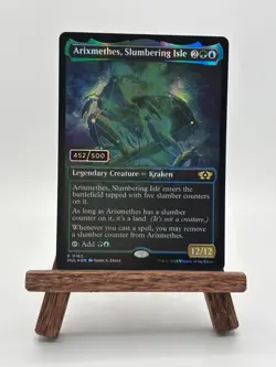 452/500 Arixmethes, Slumbering Isle SERIALIZED -MUL 0162 MTG Magic The Gathering - Image 1