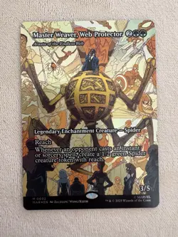 Master Weaver, Web Protector 0032 Foil MTG Spider-man - Image 1